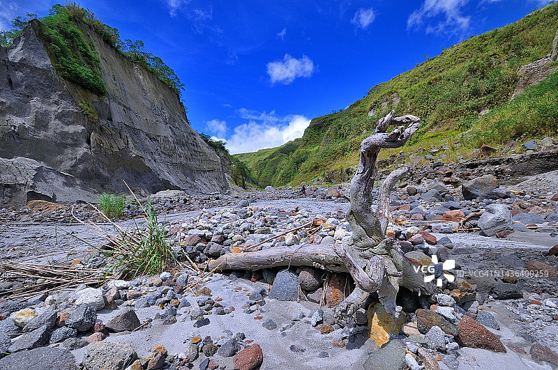 皮纳图博火山步道图片素材