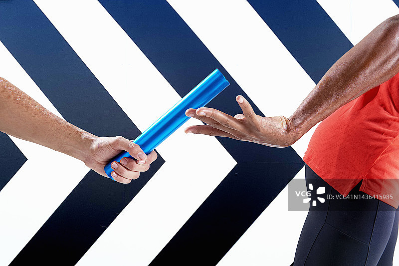 传递接力棒图片素材