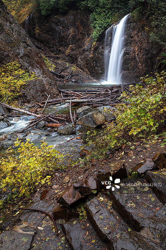 丹尼溪的秋色图片素材