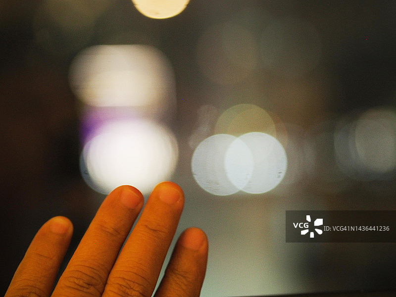 玻璃散景背景图片素材