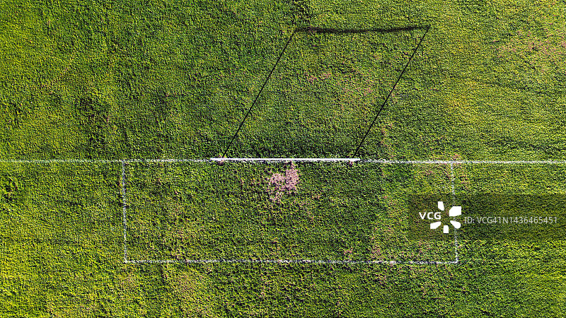 足球球门阴影图片素材