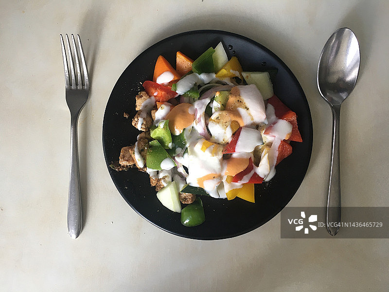 蔬菜沙拉图片素材