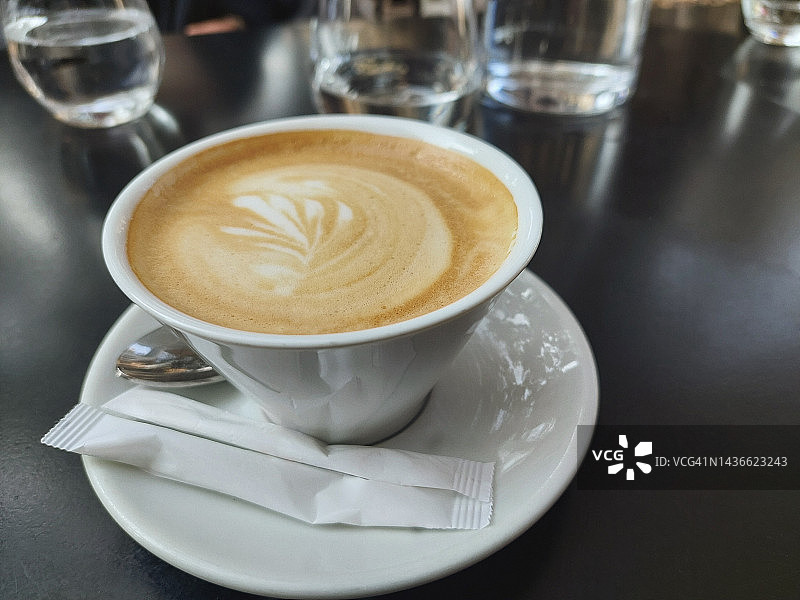 维也纳卡布奇诺图片素材