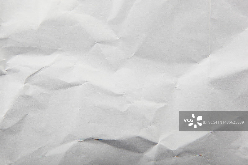 白色皱纸纹理图片素材