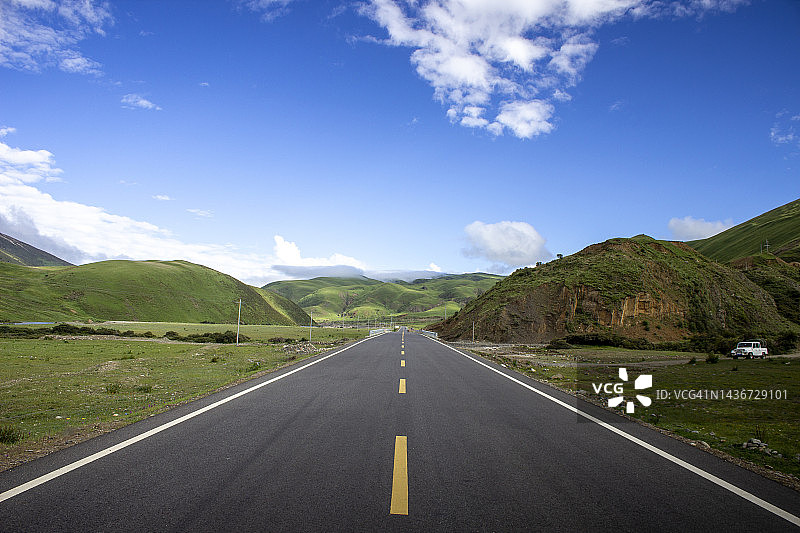山区公路图片素材