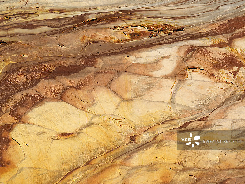 犹他州大阶梯埃斯卡兰特国家纪念碑大角峡谷的彩色砂岩图片素材