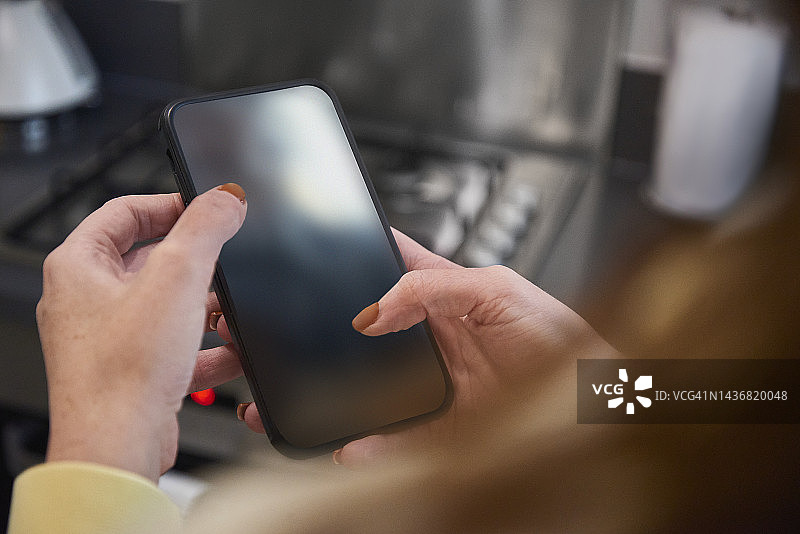 空白智能手机屏幕图片素材