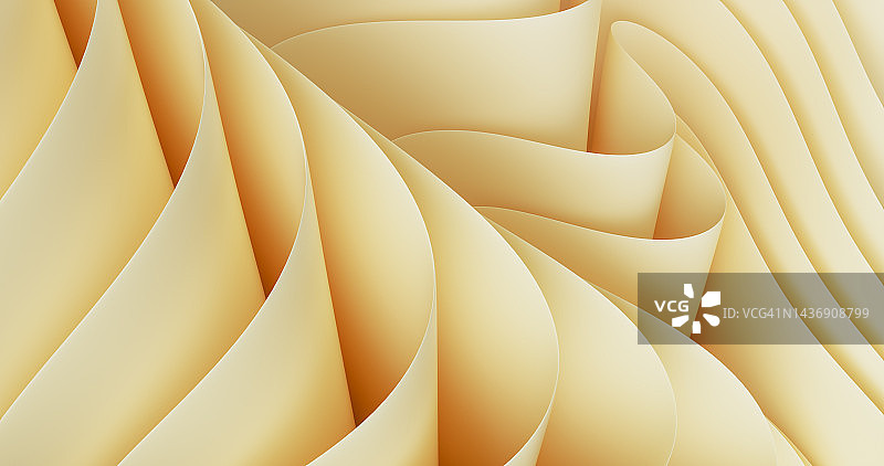 分层波浪和曲线图案抽象背景图片素材