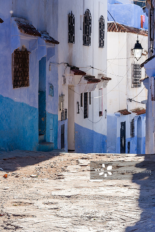 舍夫沙万老城日出街道图片素材