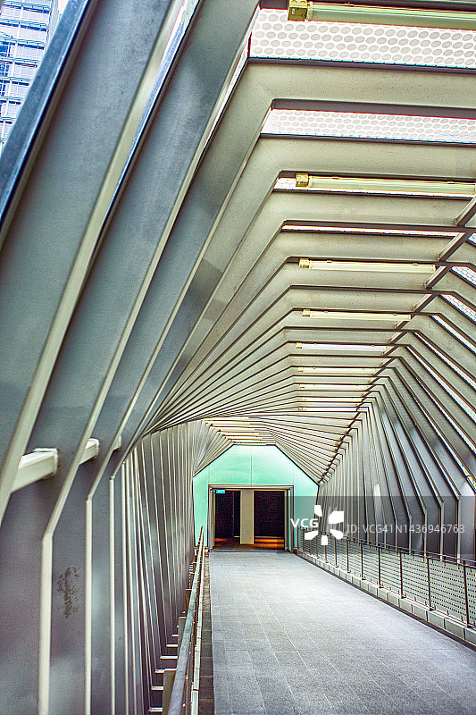 新加坡：行人隧道图片素材