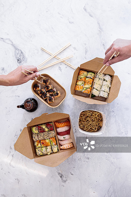 分享美味亚洲外卖食品图片素材