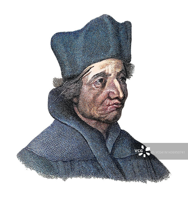 约翰·埃克肖像（德国天主教神学家）图片素材