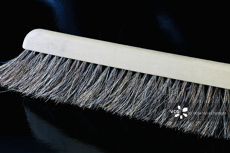 清洁用马鬃刷图片素材