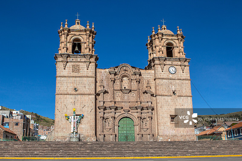 秘鲁普诺大教堂图片素材