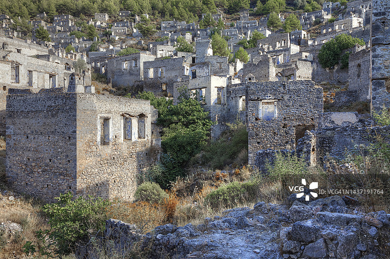 土耳其的鬼城图片素材