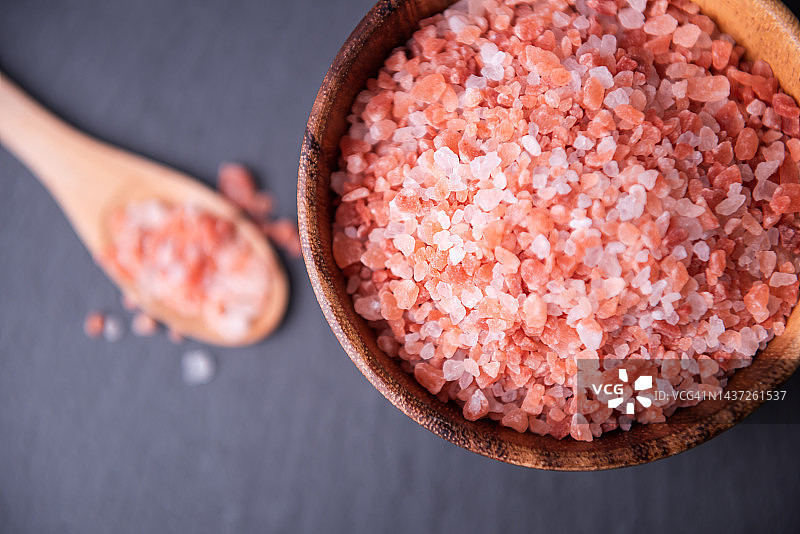 喜马拉雅粉红岩盐图片素材