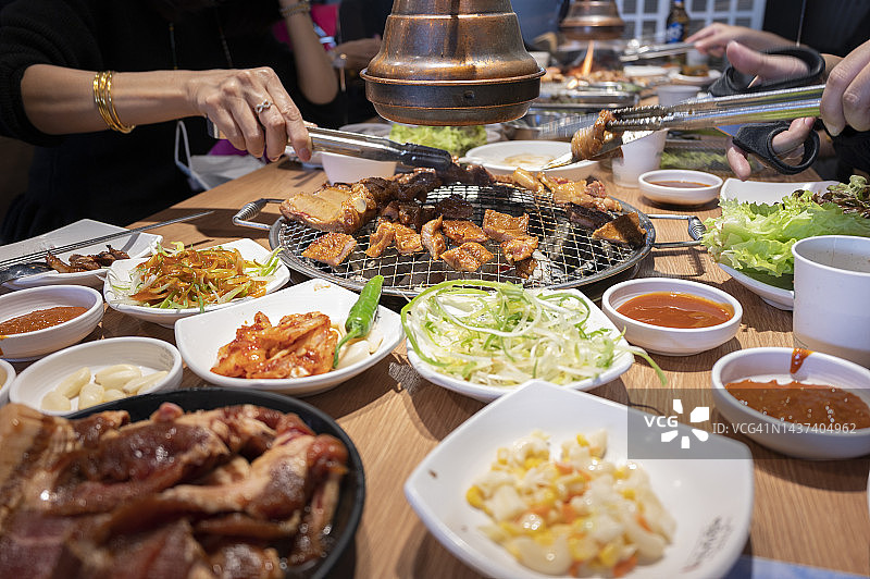 韩式烤肉自助图片素材