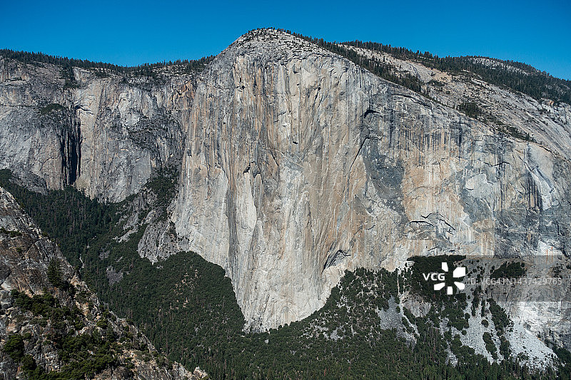 空中俯瞰El Capitan图片素材