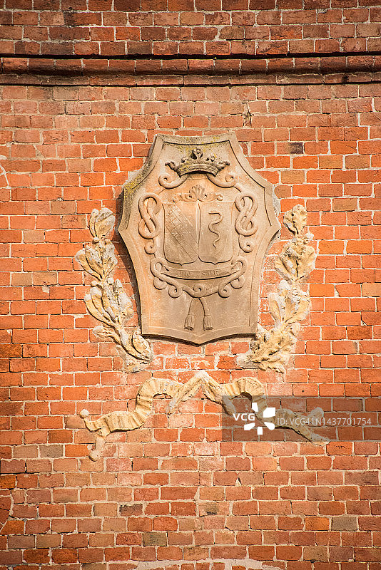 巴罗洛法莱蒂宫的徽章图片素材