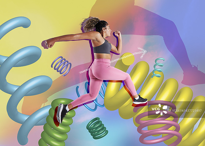 迎接成功的春天图片素材