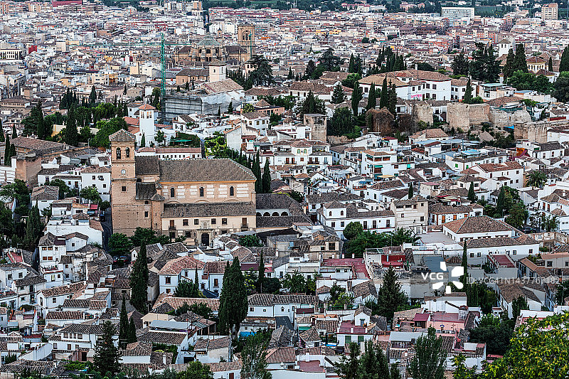 阿尔拜辛老城区 - 安达卢西亚/西班牙图片素材