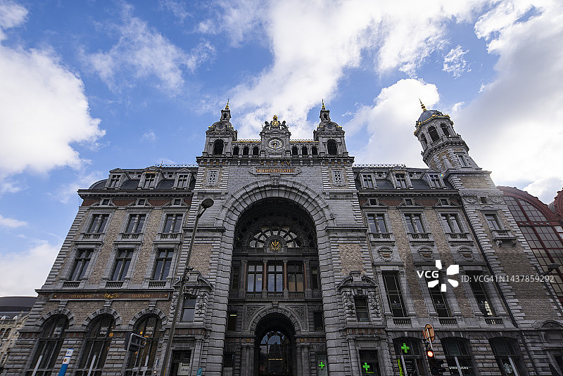 比利时安特卫普大广场图片素材