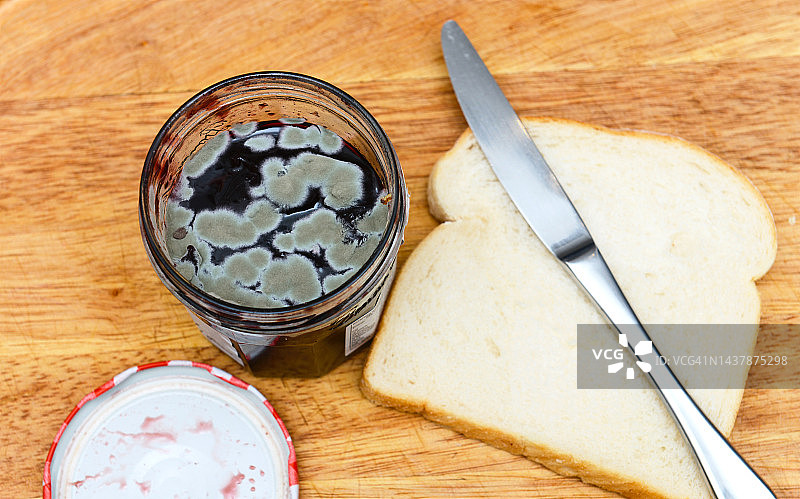 发霉的果酱图片素材