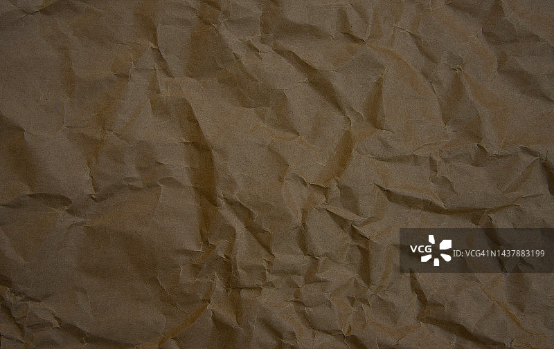 手工包装有机皱纸纹理背景图片素材