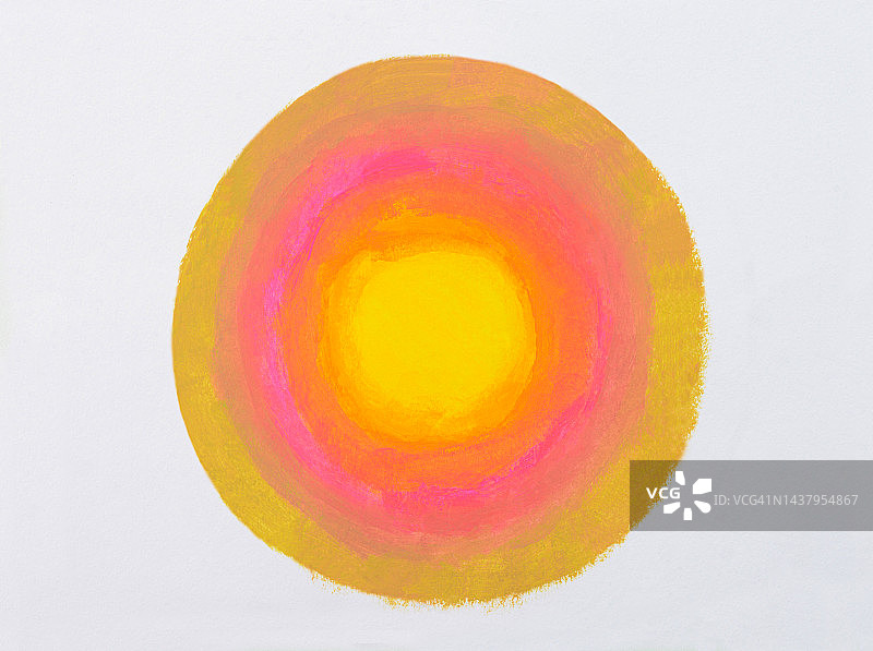 彩色油漆笔触图片素材