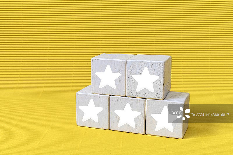 卓越五星概念图片素材