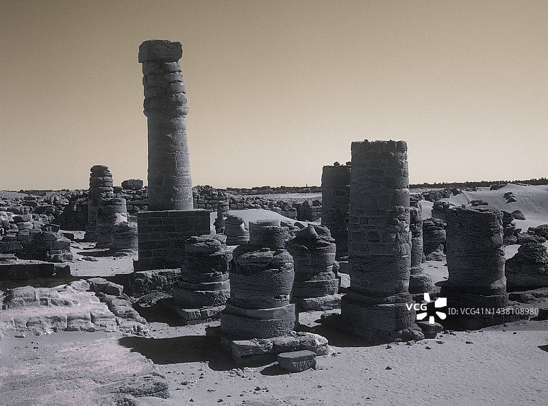 苏丹卡里马附近的纳帕塔古城图片素材