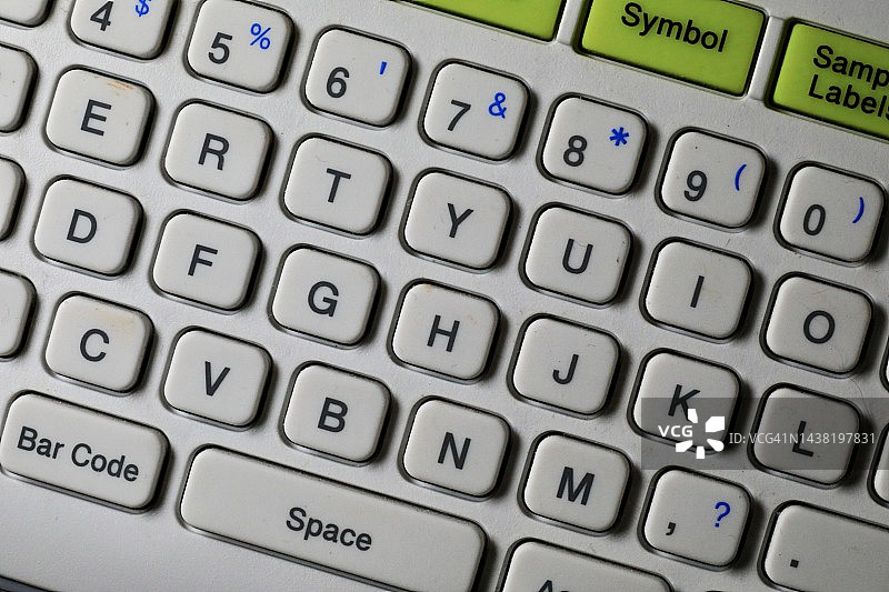 便携式键盘标签打印机图片素材