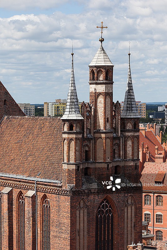 托伦圣母教堂，波兰图片素材