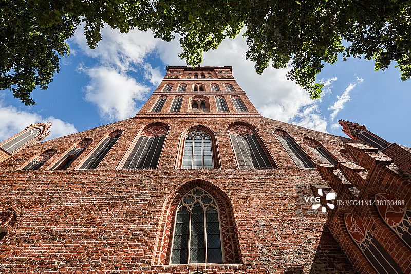 波兰托伦教堂图片素材