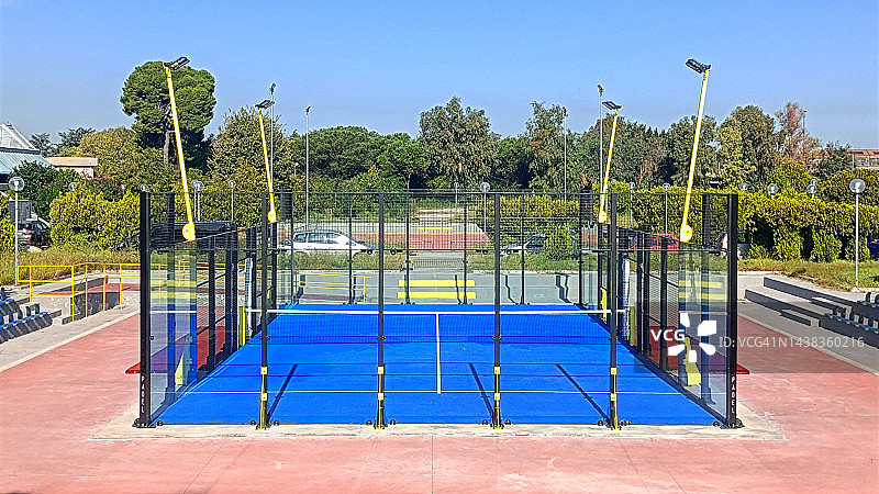 户外板式网球图片素材
