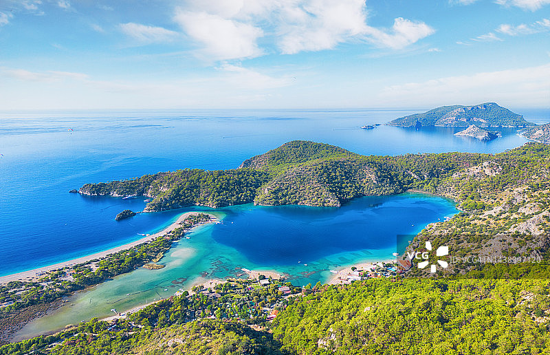 土耳其费特希耶厄吕代尼兹图片素材