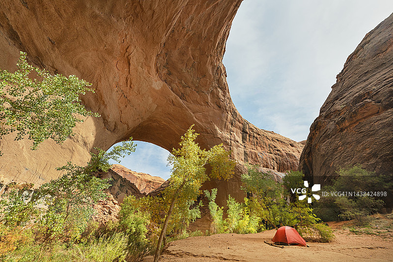 科约特峡谷的雅各布·汉布林拱门图片素材