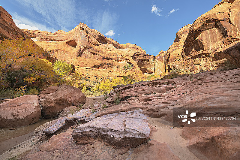 科约特峡谷 - 格伦峡谷国家 recreation area图片素材