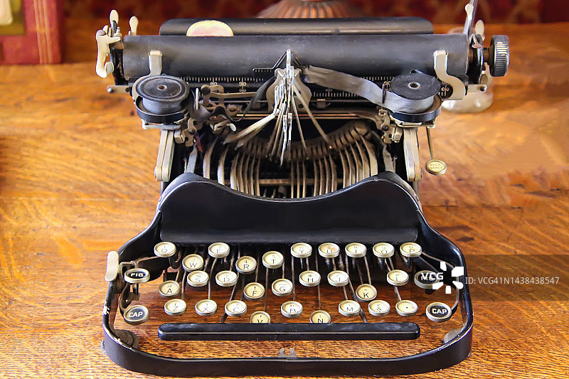 老式打字机图片素材