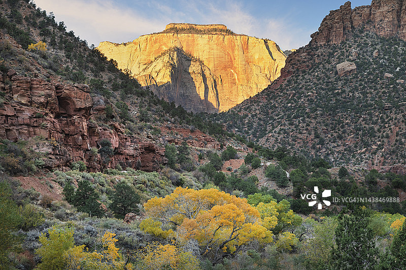 锡安国家公园西庙图片素材