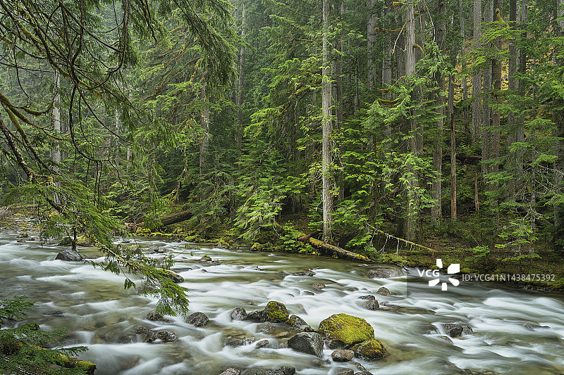 北喀斯喀特欺骗溪图片素材