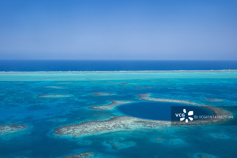 伯利兹大蓝洞图片素材