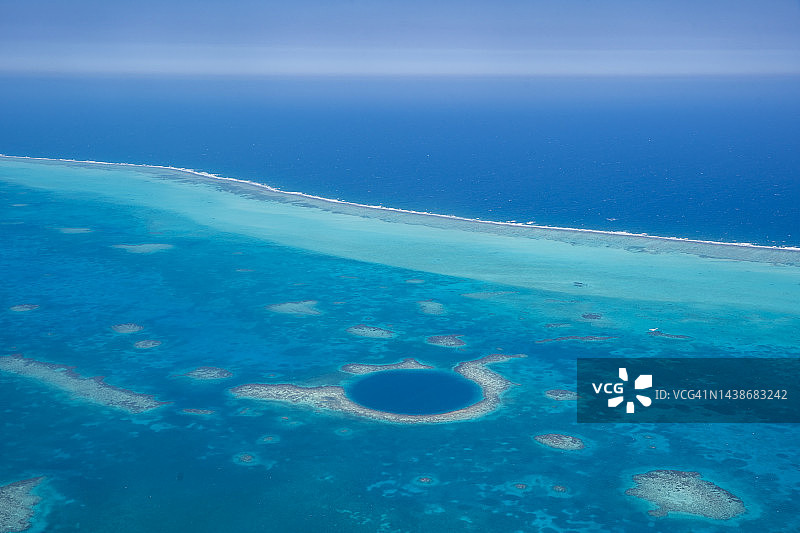 伯利兹大蓝洞图片素材