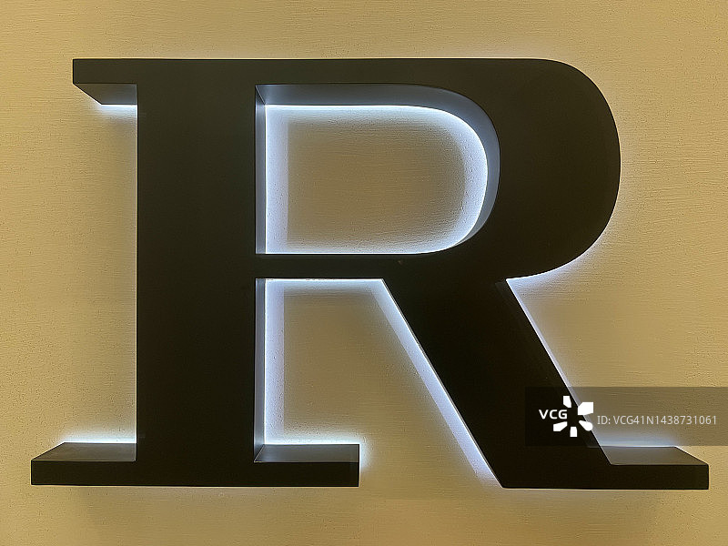 大写字母R图片素材