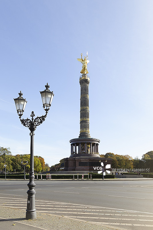 德国柏林胜利柱图片素材