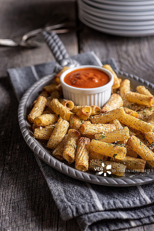 炒意大利面图片素材