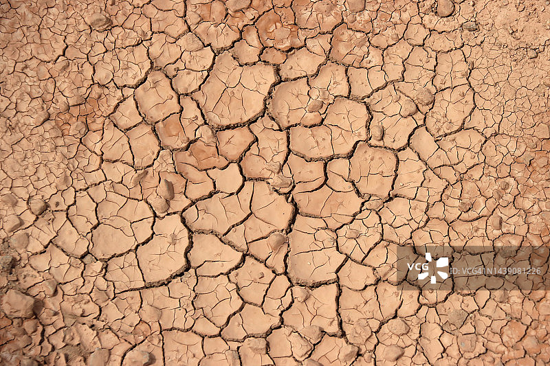 火焰峡谷国家游乐区干裂土地特写图片素材