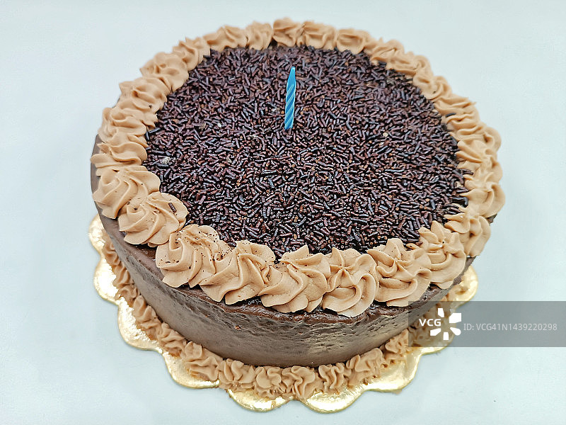 蛋糕的俯视图图片素材