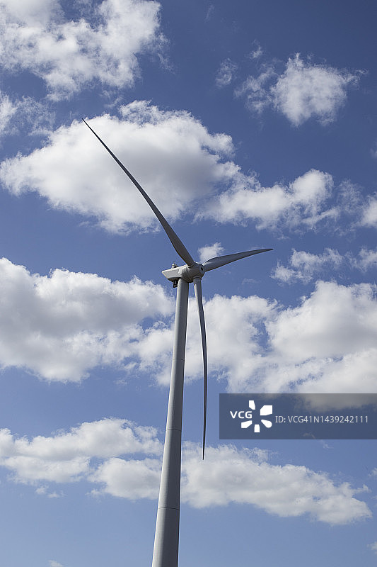 巴西北里奥格兰德州的风力涡轮机发电场图片素材