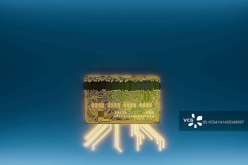 数字金融信用卡图片素材